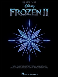 Frozen II / Ledové království 2 (velké noty na snadný klavír)