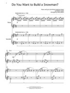 Frozen / Ledové království - Piano Duets (noty na čtyřruční klavír)