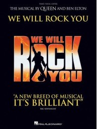 Queen: We Will Rock You - The Musical (noty na klavír, zpěv, akordy)