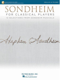 Sondheim For Classical Players (noty na violoncello, klavír) (+audio)