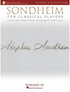 Sondheim For Classical Players (noty na klarinet, klavír) (+audio)