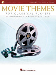 Movie Themes for Classical Players (noty na klarinet, klavír) (+audio)