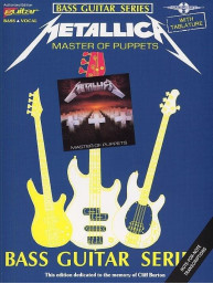 Metallica: Master Of Puppets (noty, tabulatury na baskytaru)