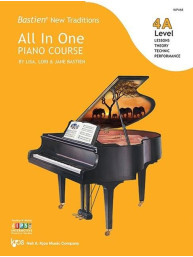 Bastien All in One Piano Course Level 4A (noty na klavír)