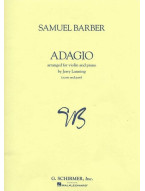 Samuel Barber: Adagio For Strings (noty na housle, klavír)