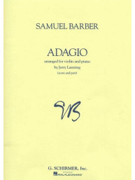 Samuel Barber: Adagio For Strings (noty na housle, klavír)