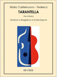 Mario Castelnuovo-Tedesco: Tarantella (1936) (noty na kytaru)