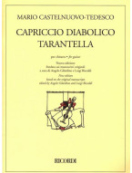 Mario Castelnuovo-Tedesco: Capriccio Diabolico - Tarantella (noty na kytaru)