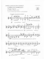 Mario Castelnuovo-Tedesco: Capriccio Diabolico - Tarantella (noty na kytaru)