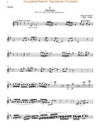 Four Russian Pieces (noty na housle, klavír)