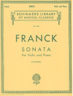 César Franck: Sonata In A (noty na housle a klavír)