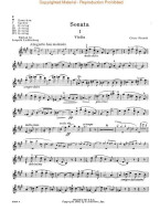 César Franck: Sonata In A (noty na housle a klavír)