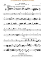 Antonio Vivaldi: Autumn / Podzim From 'Four Seasons' Op.8 (noty na housle, klavír)