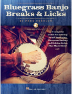 Bluegrass Banjo Breaks & Licks (noty, tabulatury na banjo) (+audio)
