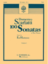 Domenico Scarlatti: 100 Sonatas Volume 1 (noty na klavír)