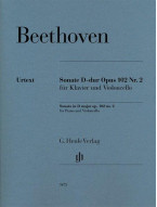 Beethoven: Violoncello Sonata D Major Op. 102 No. 2 (noty na violoncello, klavír)
