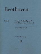 Beethoven: Violoncello Sonata A Major Op. 69 (noty na violoncello, klavír)