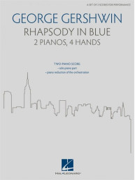 George Gershwin: Rhapsody in Blue (noty na čtyřruční klavír)