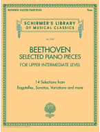 Beethoven: Selected Piano Pieces: Upper Intermediate (noty na klavír)