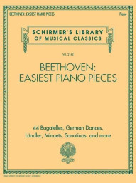 Beethoven: Easiest Piano Pieces (noty na klavír)
