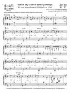 Beatles: While My Guitar Gently Weeps (noty na harfu)