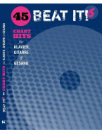 Beat It! 6: 45 Chart Hits (noty na klavír, zpěv, akordy)