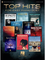 Top Hits for Easy Piano Duet (noty na snadný čtyřruční klavír) (+audio)