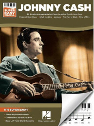 Super Easy Songbook: Johnny Cash (noty na super snadný klavír)