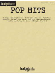 Budget Books: Pop Hits (noty na klavír, zpěv, akordy)