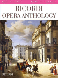 Ricordi Opera Anthology (noty na zpěv, soprán, klavír)
