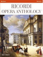 Ricordi Opera Anthology (noty na zpěv, baryton, klavír)