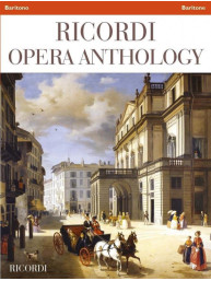 Ricordi Opera Anthology (noty na zpěv, baryton, klavír)