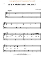 Halloween Songbook (noty na snadný klavír)