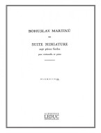 Bohuslav Martinů: Suite miniature H192, No.7 (noty na violoncello, klavír)