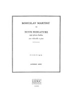 Bohuslav Martinů: Suite miniature H192, No.6 (noty na violoncello, klavír)
