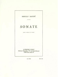 Bohuslav Martinů: Sonata No.1, H182 (noty na housle, klavír)