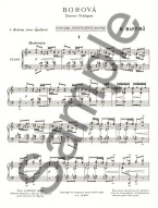 Bohuslav Martinů: Borová H195 (noty na klavír)