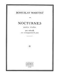 Bohuslav Martinů: 4 Nocturnes H189, No.2 (noty na violoncello, klavír)