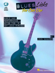 Blues Licks You Can Use  (noty, tabulatury na kytaru) (+audio)