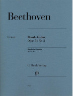 Beethoven: Rondo in G major op. 51 no. 2 (noty na klavír)