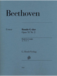 Beethoven: Rondo in G major op. 51 no. 2 (noty na klavír)
