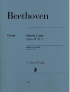 Beethoven: Rondo in C major op. 51 no. 1 (noty na klavír)
