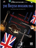Beatles: British Invasion 1964 (noty, tabulatury na snadnou kytaru) (+DVD)