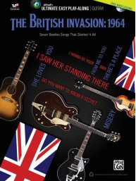 Beatles: British Invasion 1964 (noty, tabulatury na snadnou kytaru) (+DVD)