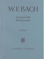 Wilhelm Friedemann Bach: Selected Piano Works (noty na klavír)
