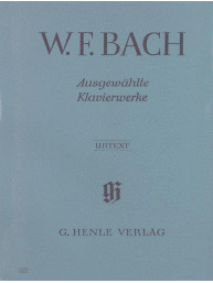 Wilhelm Friedemann Bach: Selected Piano Works (noty na klavír)