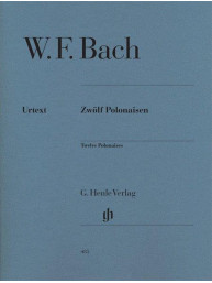 Wilhelm Friedemann Bach: 12 Polonaisen (noty na klavír)