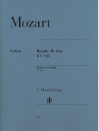 W.A. Mozart: Rondo In D K.485 (noty na klavír)