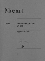 W.A. Mozart: Piano Sonata E Flat Major KV 282 (noty na klavír)