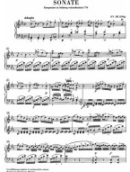 W.A. Mozart: Piano Sonata E Flat Major KV 282 (noty na klavír)